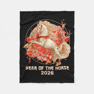 Lunar New Year 2026 Chinese Decoration Year Of The Fleece Blanket