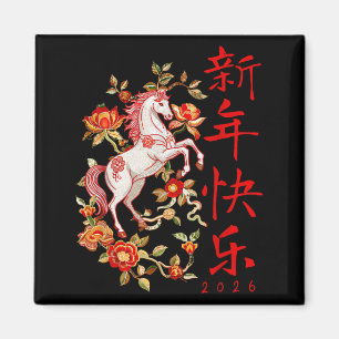 Lunar New Year 2026 Chinese New Year Decorations Magnet