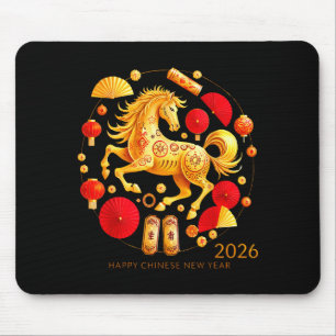 Lunar New Year 2026 Chinese New Year Decorations  Mouse Pad