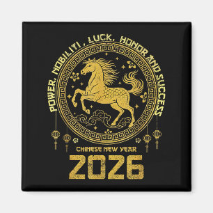 Lunar New Year 2026 Zodiac Horse Collection  Magnet