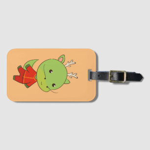 Lunar New Year Of Dragon Zodiac Animal Luggage Tag