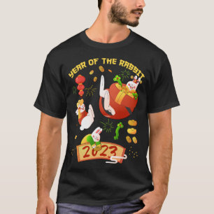 Lunar New Year Of The Rabbit Chinese Happy New Yea T-Shirt