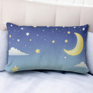 Lunar Night Sky Cushion