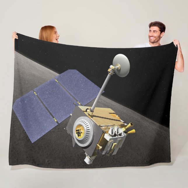 LUNAR ORBITOR FLEECE BLANKET (In Situ)