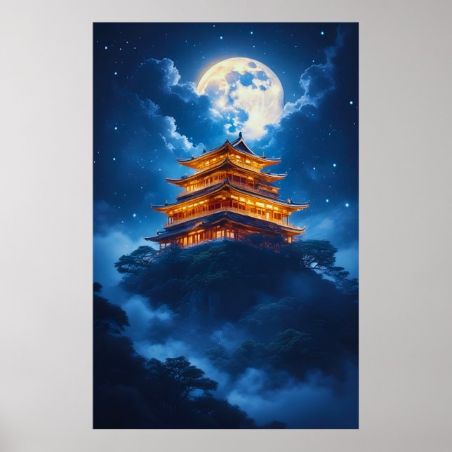 Lunar Palace in the Celestial Mountains Poster (Front)