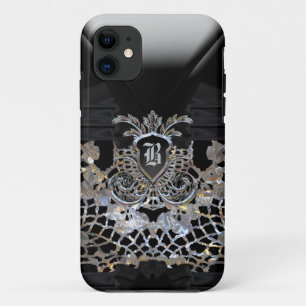 Lunar Party Girly Elegant Monogram Case-Mate iPhone Case