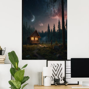 Lunar Phase Print – Celestial Home Decor