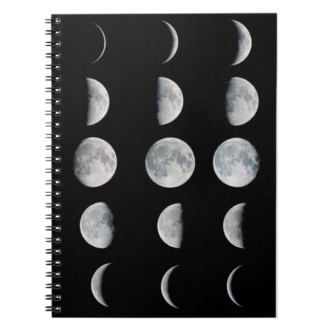 Lunar Phases Notebook (Front)