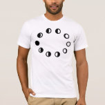 lunar phases T-Shirt<br><div class="desc">asyrum design</div>