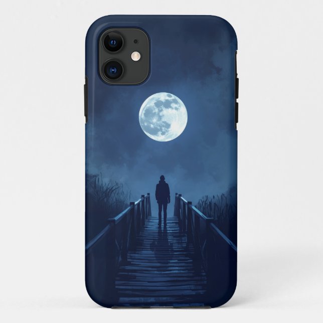 Lunar Reflection Mobile Case (Back)