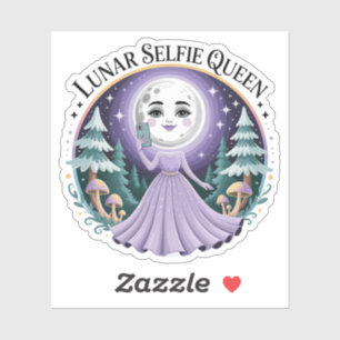 Lunar Selfie Queen Magical Moon Forest