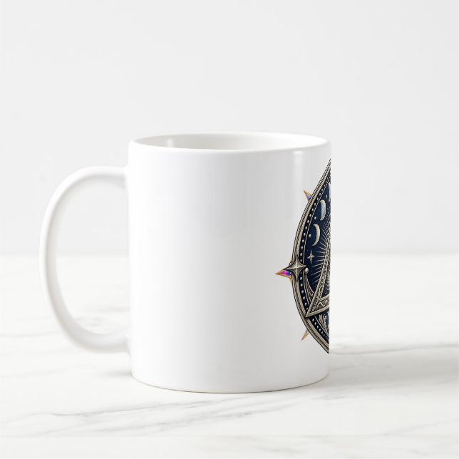 Lunar Silver Eye Coffee Mug (Left)