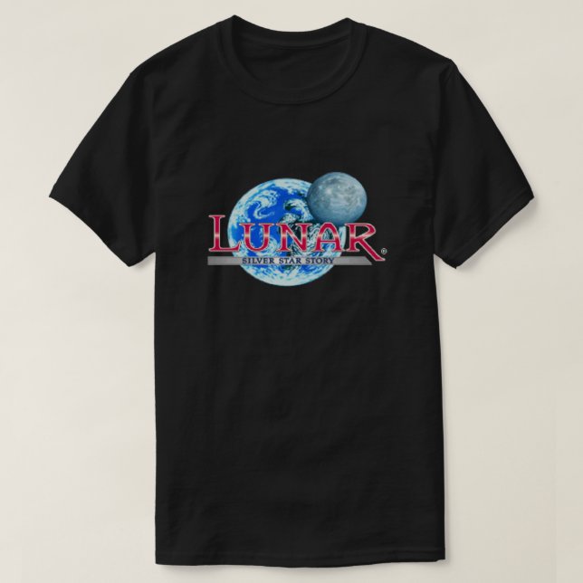 Lunar Silver Star Classic T-Shirt (Design Front)