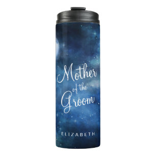 Lunar Sky Full Moon Celestial Mother of the Groom Thermal Tumbler