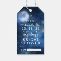 Lunar Sky Full Moon Stars Bridal Display Shower