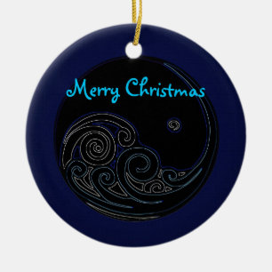 Lunar Tide Christmas Ornament