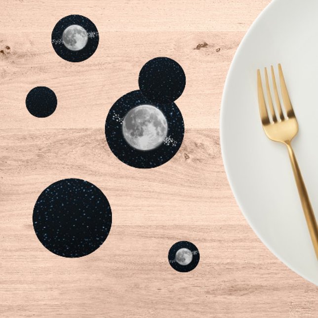 Lunar Wedding Table Confetti (Lunar Wedding Table Confetti)