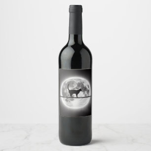 Lunar Whiskers Reserve Wine Label