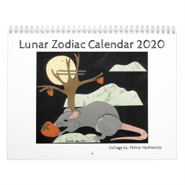 Lunar Zodiac Animals Calendar (Cover)