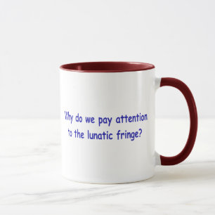 Lunatic fringe mug