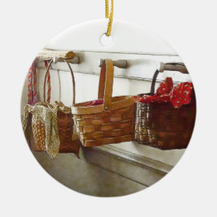 Lunch Baskets Ceramic Tree Decoration