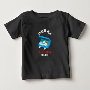 Lunch Box Is My Best Subject-School Lunch Break  Baby T-Shirt