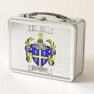 Lunch Box Johnson Family Surname And Shield