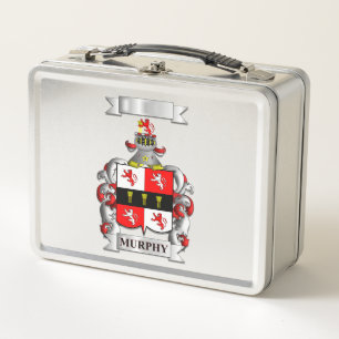 Lunch Box Murphy Irish Surname And Shield