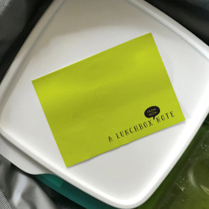 Lunch box note fun kids school note