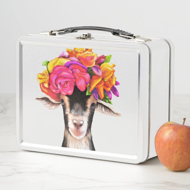 Lunch Box - Posey & Lilly the Goats (In Situ)