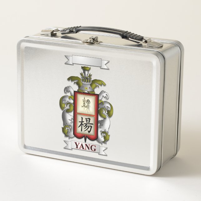 Lunch Box Yang Surname And Shield (Front)