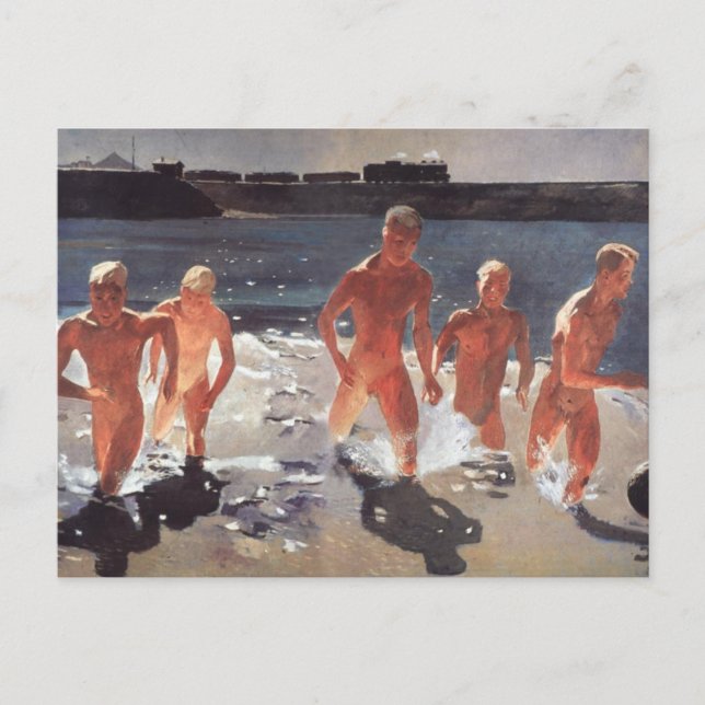 Lunch Break Postcard (Front)