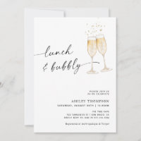 Lunch & Bubbly Bridal Shower, Champagne Bridal