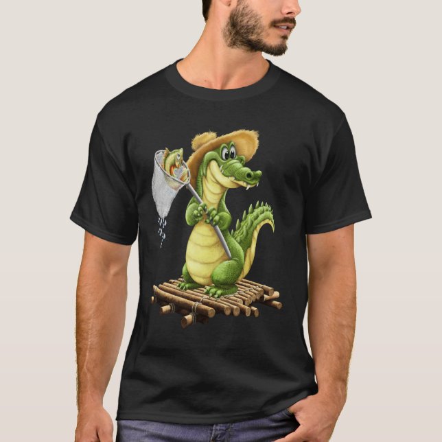 Lunch Crocodile Style T-Shirt (Front)