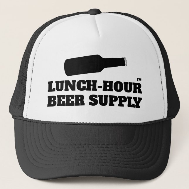 Lunch-Hour Beer Supply™ Trucker Hat (Front)
