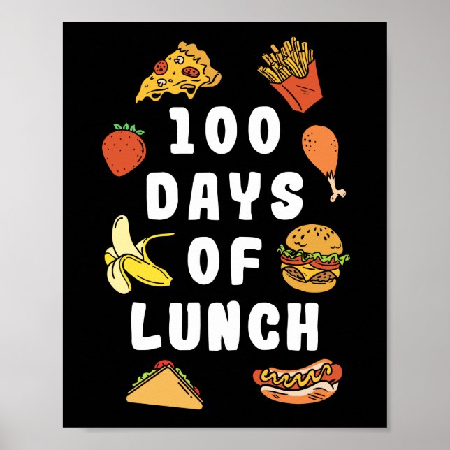 Lunch Lady 100 Days Of Lunch Lunch Lady Poster (Front)