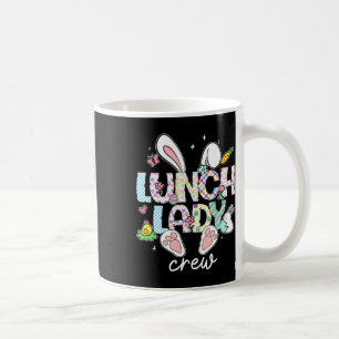 Lunch Lady Crew Funny Lunch Lady Cafeteria Easter  Coffee Mug