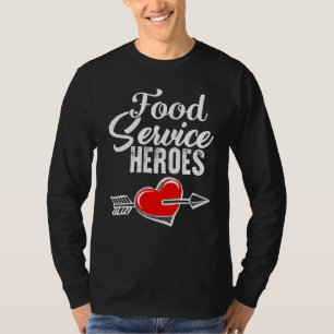 Lunch Lady Food Service Heroes School Nutrition Ca T-Shirt