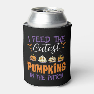 Lunch Lady I Feed The Cutest Pumpkins In The Patch Can Cooler