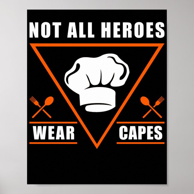Lunch Lady Not All Heroes Wear Capes Lunch Lady Poster (Front)