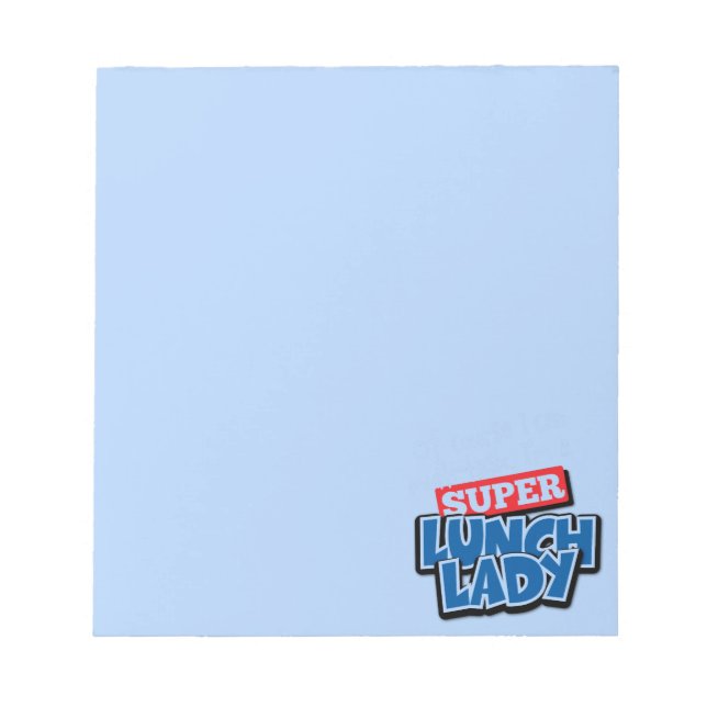 Lunch Lady- Of Course I can Multi-Task... Notepad (Front)