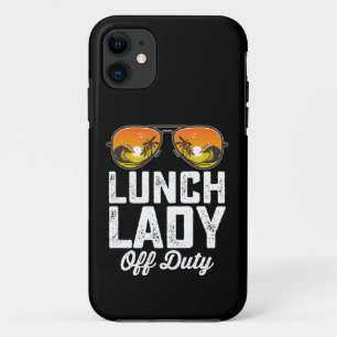 Lunch Lady Off Duty Sunglasses Last Day Of School Case-Mate iPhone Case
