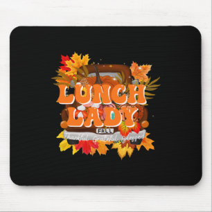 Lunch Lady School Cafeteria Worker Truck Team Matc Mouse Pad