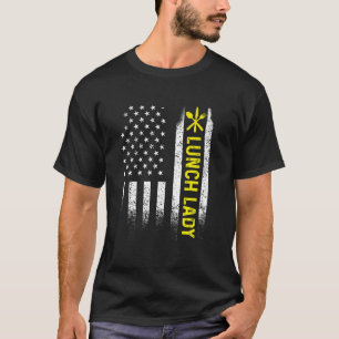 Lunch Lady School Food Attendant Ladies T-Shirt