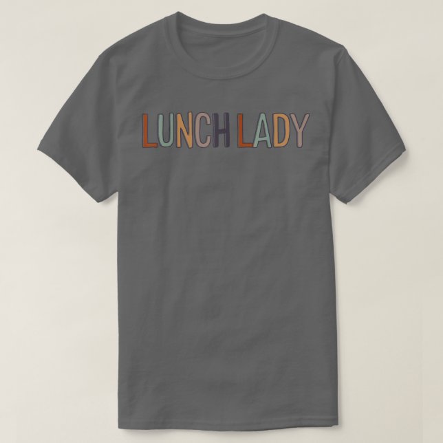 Lunch Lady Team Back to School  T-Shirt (Design Front)