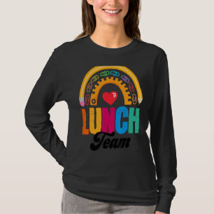 Lunch Team Group Leopard Matching School Spirit Da T-Shirt