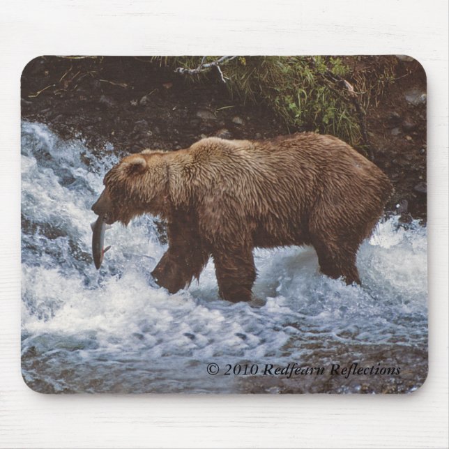 lunch time, © 2010 Redfearn Reflections Mouse Pad (Front)