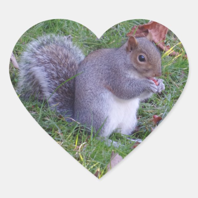 Lunch Time Heart Sticker (Front)