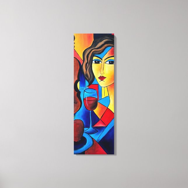 Lunch with Colors Canvas Print (Front)