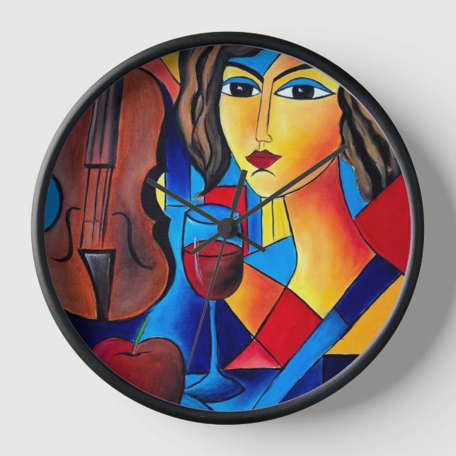 Lunch with Colors Clock (Front)